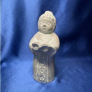 Vintage Signed Isabel Bloom Singing Angel Figurine 1987